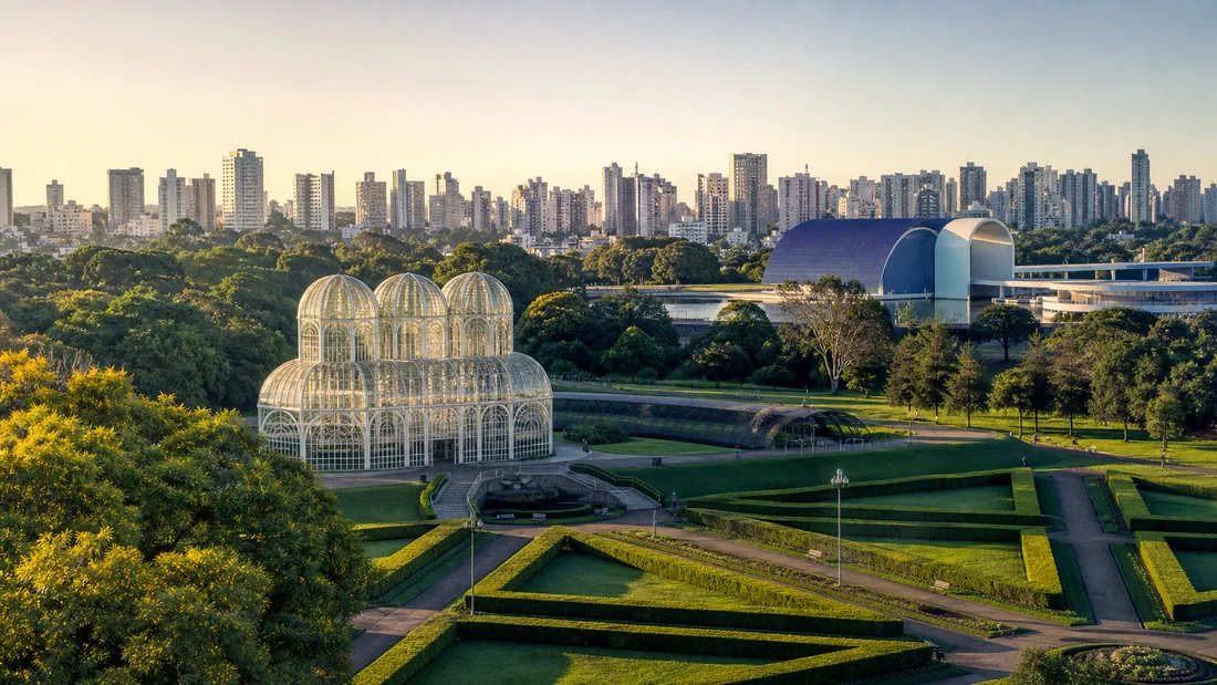 Curitiba city architecture